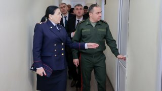 Chairman of the Investigative Committee Artur Poghosyan Held Meeting in Vayots Dzor Regional Investigative Department and the 8th Garrison Investigative Unit of General Military Investigative Department